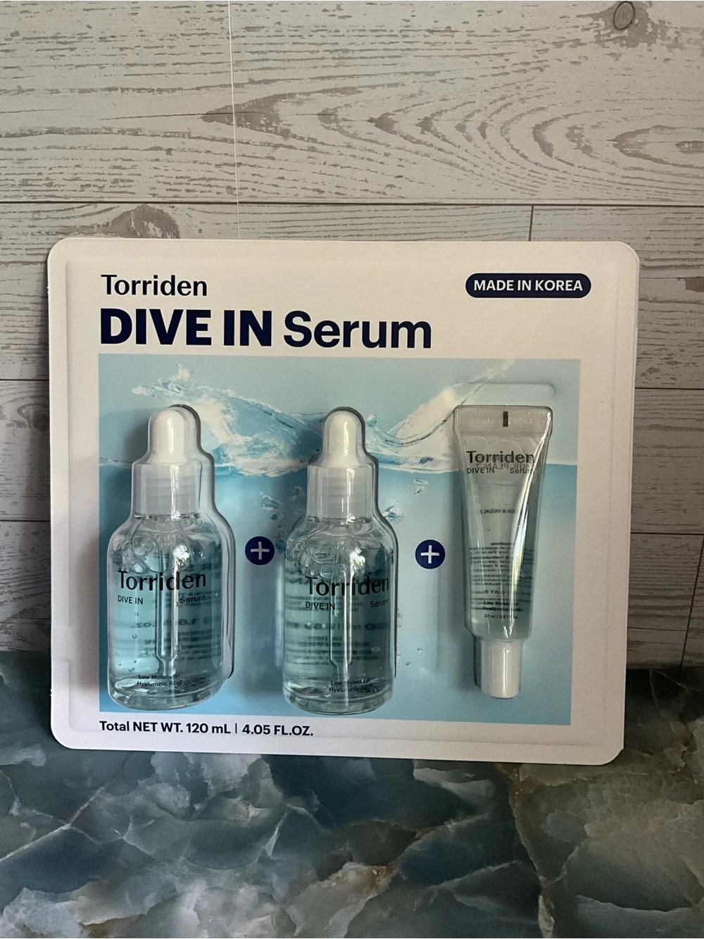 Torriden Dive In Serum dual pack 2028 EXPIRY.